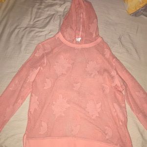 Cute pink see through jacket